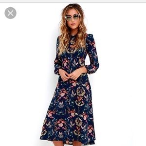 I.Madeline garden floral shift dress M never worn